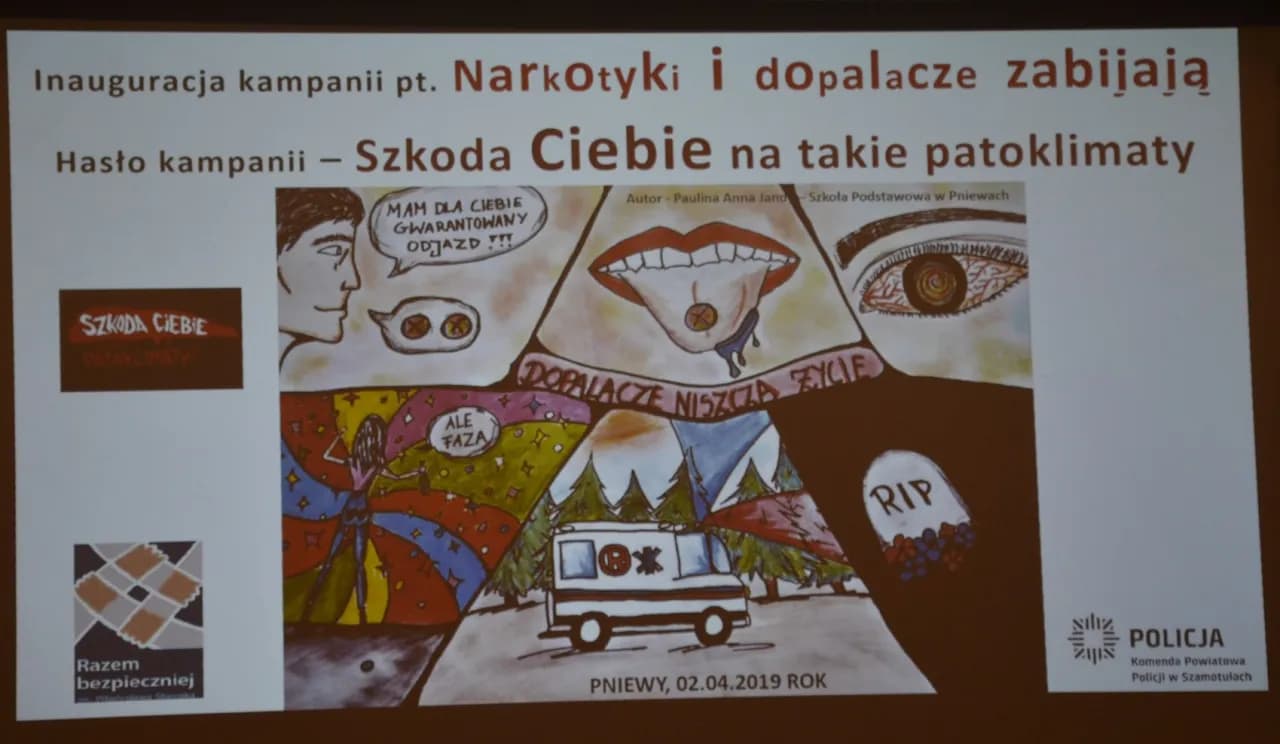 Skuteczny plakat o dopalaczach: Poradnik, hasła i inspiracje